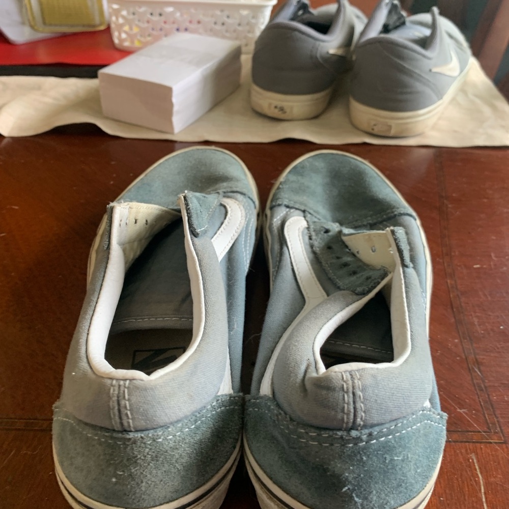 adidas Kids Gray and White Sneakers